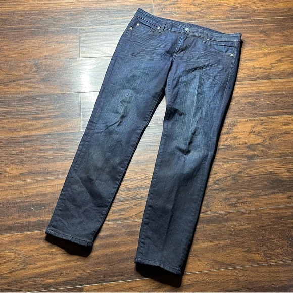 Kut from the Kloth Dark Wash Ana High Rise Bootcut Jeans - Picture 1 of 6